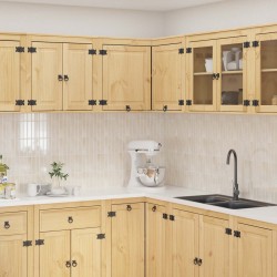 Sonata H За шкафове с рафт Меден 80 x 80 x 60 см Солидно борово дърво - Bucătării modulare