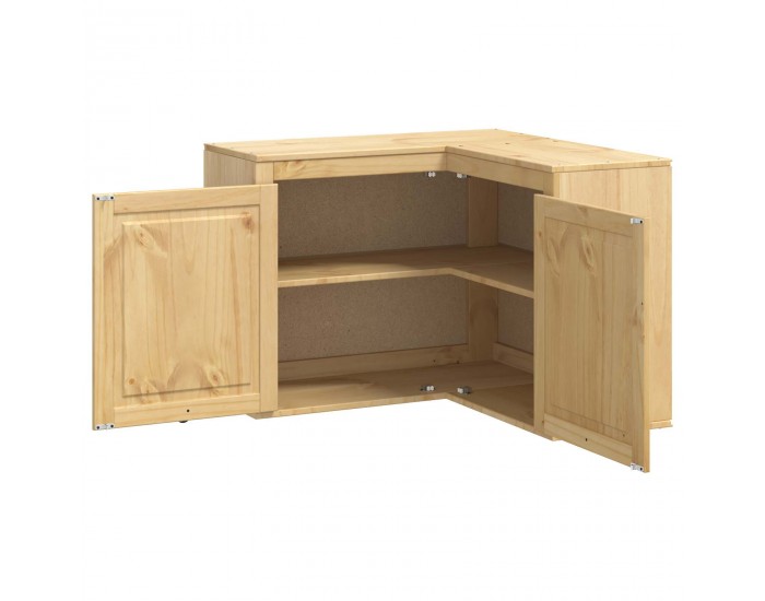 Sonata H За шкафове с рафт Меден 80 x 80 x 60 см Солидно борово дърво