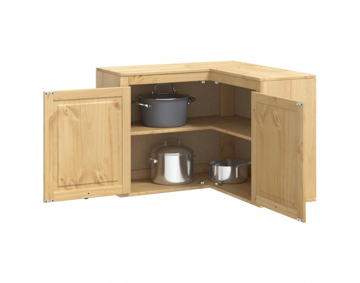 Sonata H За шкафове с рафт Меден 80 x 80 x 60 см Солидно борово дърво