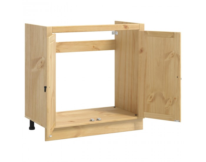 Sonata H За шкафове с врата Меден 80 x 46 x 81,5 см Солидно борово дърво