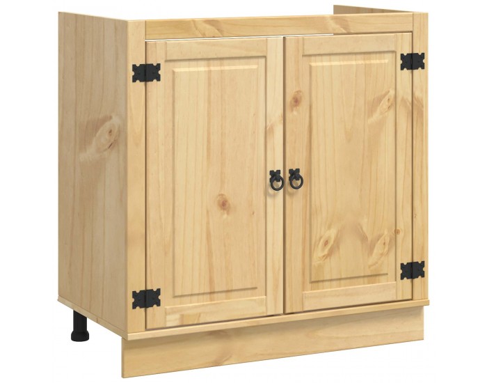 Sonata H За шкафове с врата Меден 80 x 46 x 81,5 см Солидно борово дърво