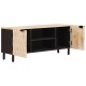 Sonata H ТВ шкаф с рафт Финал на бяло измиване 105 x 33,5 x 46 см