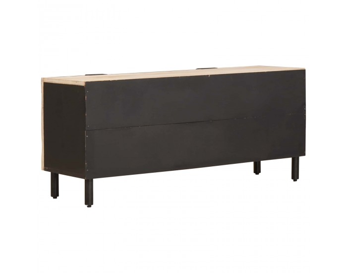 Sonata H ТВ шкаф с рафт Финал на бяло измиване 105 x 33,5 x 46 см