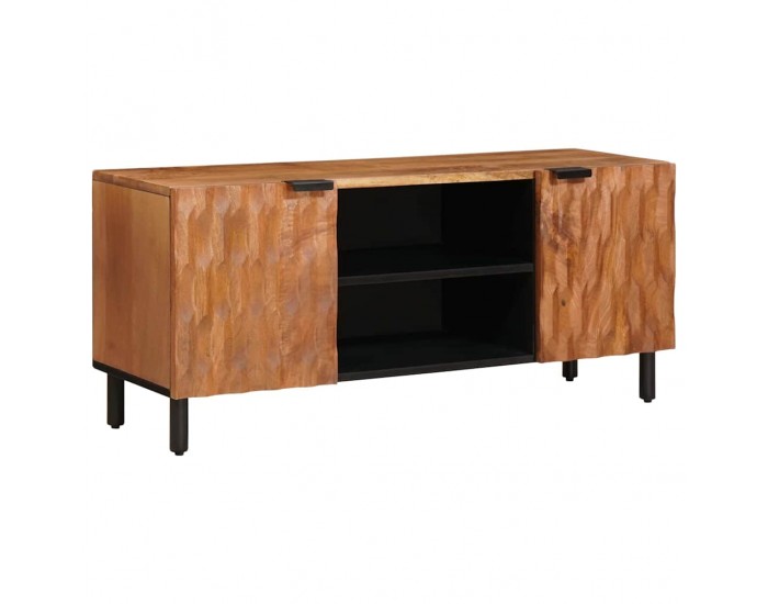 Sonata H ТВ шкаф с рафт Финал на кафяво акацие 105 x 33,5 x 46 см
