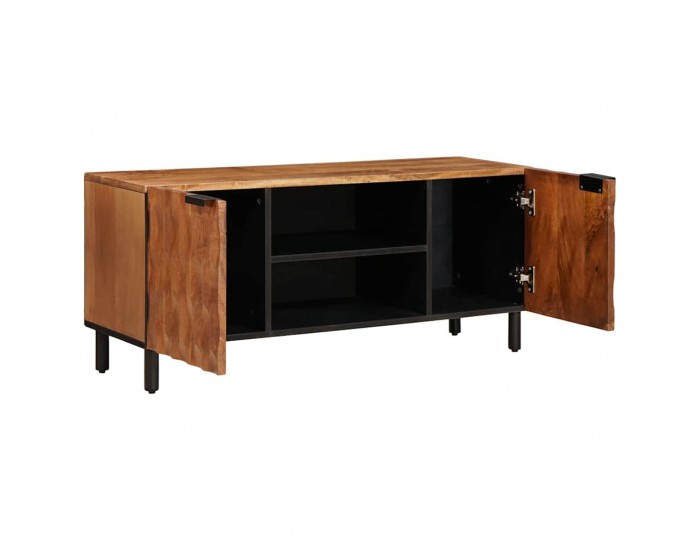 Sonata H ТВ шкаф с рафт Финал на кафяво акацие 105 x 33,5 x 46 см