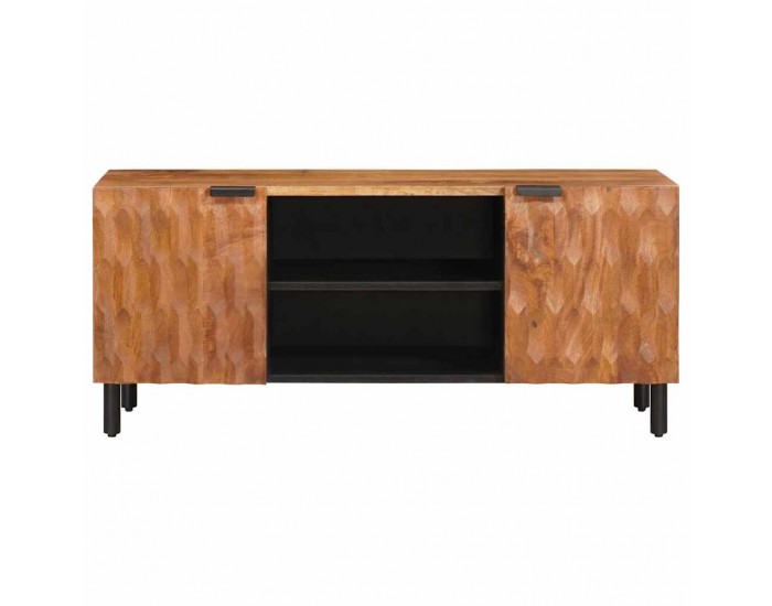 Sonata H ТВ шкаф с рафт Финал на кафяво акацие 105 x 33,5 x 46 см