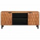 Sonata H ТВ шкаф с рафт Финал на кафяво акацие 105 x 33,5 x 46 см