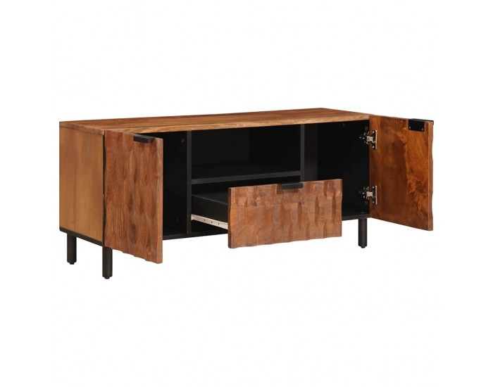 Sonata H ТВ шкаф с чекмедже Финал на кафяво акацие 105 x 33,5 x 46 см