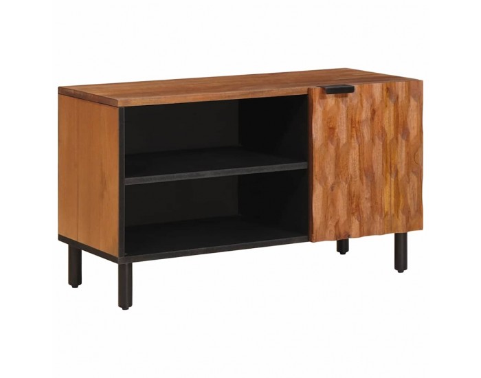 Sonata H ТВ шкаф със съхранение Финал на кафяво акацие 80 x 31,5 x 46 см