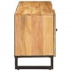 Sonata H ТВ шкаф с врата Кафяво 105 x 33,5 x 46 см Солидно мангово дърво