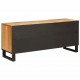 Sonata H ТВ шкаф с врата Кафяво 105 x 33,5 x 46 см Солидно мангово дърво