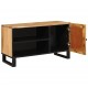 Sonata H ТВ шкаф с врата Кафяво 80 x 31,5 x 46 см Солидно мангово дърво