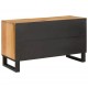Sonata H ТВ шкаф с врата Кафяво 80 x 31,5 x 46 см Солидно мангово дърво