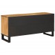 Sonata H ТВ шкаф с рафт Кафяво 100 x 33,5 x 46 см Солидно мангово дърво