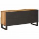 Sonata H ТВ шкаф с рафт Кафяво 100 x 33,5 x 46 см Солидно мангово дърво