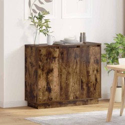 Sonata H LED конзолна маса Димян дъб 90 х 32 х 75 см Инженерно дърво - Living