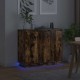 Sonata H LED конзолна маса Димян дъб 90 х 32 х 75 см Инженерно дърво