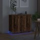 Sonata H LED конзолна маса Старо дърво 90 х 32 х 75 см Инженерно дърво