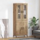 Sonata H Висок шкаф 2 pcs Дъб 69,5 x 34 x 180 см Инженерно дърво