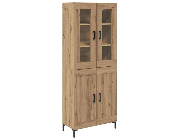 Sonata H Висок шкаф 2 pcs Дъб 69,5 x 34 x 180 см Инженерно дърво