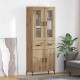 Sonata H Висок шкаф 2 pcs Дъб 69,5 x 34 x 180 см Инженерно дърво