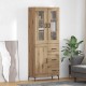 Sonata H Висок шкаф 2 pcs Дъб 69,5 x 34 x 180 см Инженерно дърво