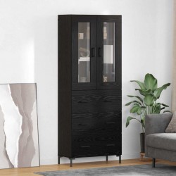 Sonata H Висок шкаф 2 pcs Черния дъб 69,5 x 34 x 180 см Инженерно дърво - Living