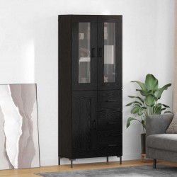 Sonata H Висок шкаф 2 pcs Черния дъб 69,5 x 34 x 180 см Инженерно дърво - Living