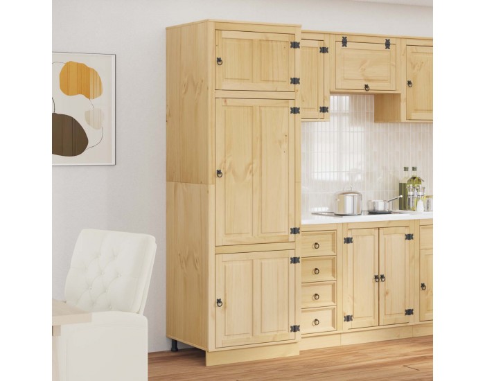 Sonata H За шкафове с рафт Меден 60 x 32 x 40 см Солидно борово дърво