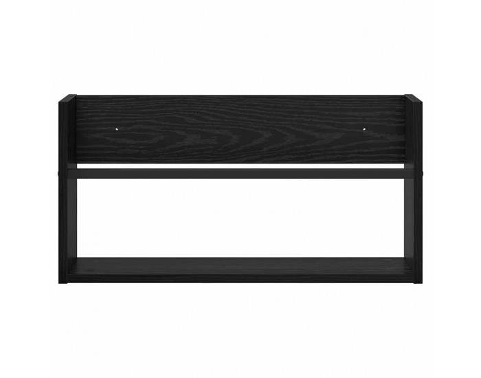 Sonata H Етажерка за списания с рафт 2 pcs Черния дъб 60 x 12 x 30 см