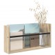 Sonata H Етажерка за списания Сонома дъб 60 x 12 x 30 см Инженерно дърво