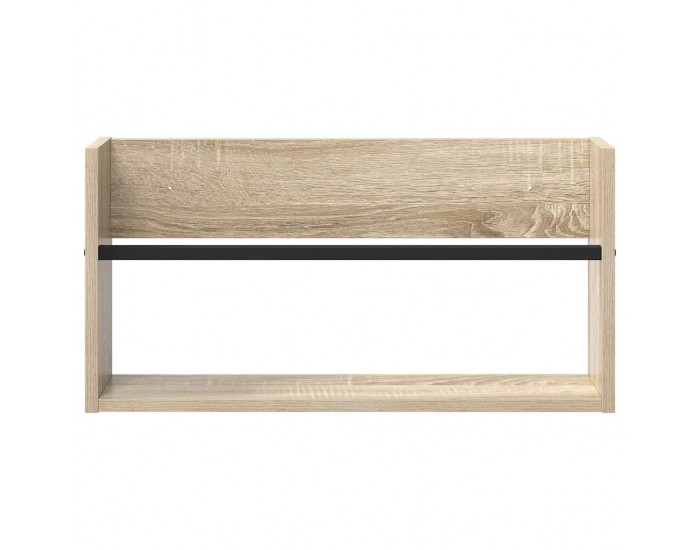 Sonata H Етажерка за списания Сонома дъб 60 x 12 x 30 см Инженерно дърво