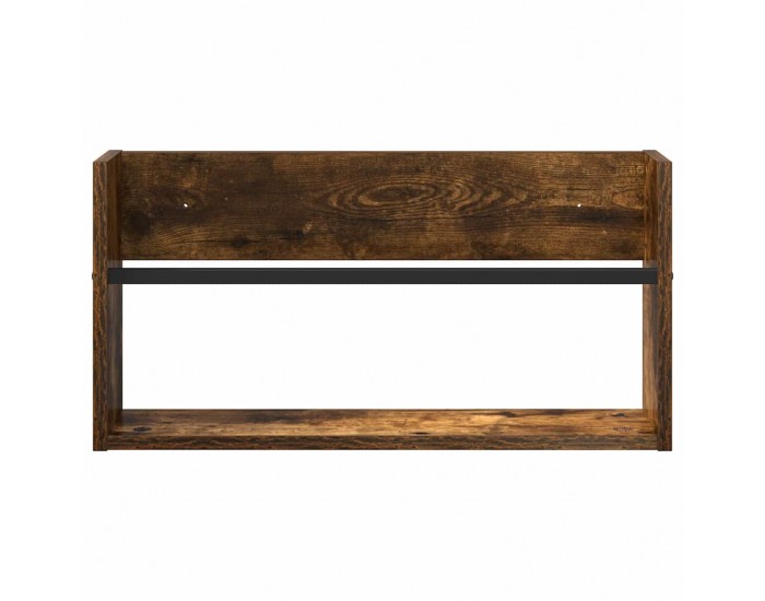Sonata H Етажерка за списания с рафт 2 pcs Димян дъб 60 x 12 x 30 см