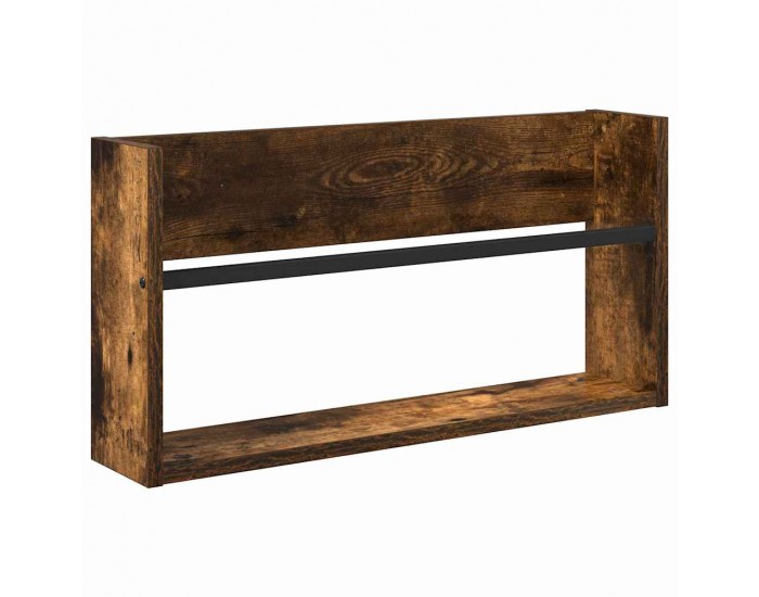 Sonata H Етажерка за списания с рафт 2 pcs Димян дъб 60 x 12 x 30 см