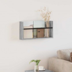 Sonata H Етажерка за списания Сив Сонома 60 x 12 x 30 см Инженерно дърво - Ștergătoare și suporturi pentru umbrele