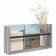 Sonata H Етажерка за списания Сив Сонома 60 x 12 x 30 см Инженерно дърво
