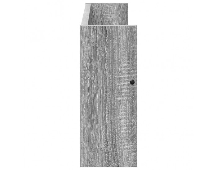 Sonata H Етажерка за списания Сив Сонома 60 x 12 x 30 см Инженерно дърво