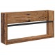 Sonata H Етажерка за списания с рафт 2 pcs Старо дърво 60 x 12 x 30 см