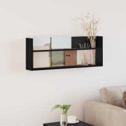 Sonata H Етажерка за списания Черния дъб 80 x 12 x 30 см Инженерно дърво - Ștergătoare și suporturi pentru umbrele