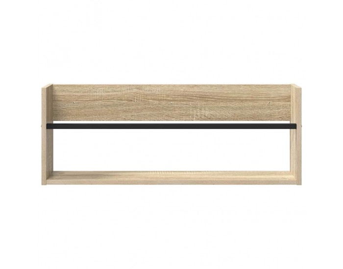 Sonata H Етажерка за списания с рафт 2 pcs Сонома дъб 80 x 12 x 30 см