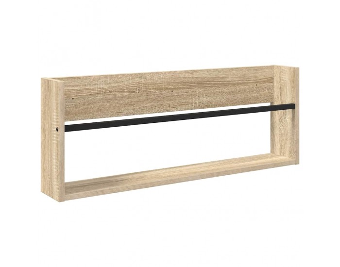 Sonata H Етажерка за списания с рафт 2 pcs Сонома дъб 80 x 12 x 30 см
