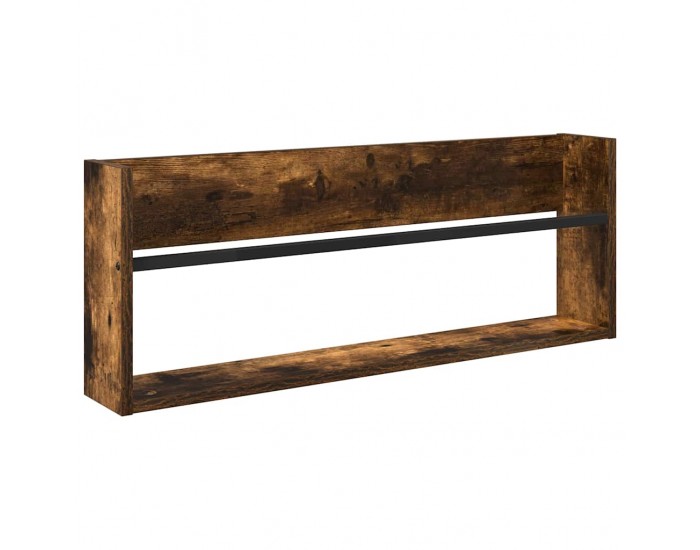 Sonata H Етажерка за списания с рафт 2 pcs Димян дъб 80 x 12 x 30 см