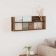 Sonata H Етажерка за списания с рафт Старо дърво 80 x 12 x 30 см