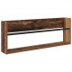 Sonata H Етажерка за списания с рафт 2 pcs Старо дърво 80 x 12 x 30 см