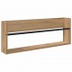 Sonata H Етажерка за списания с рафт Дъб 80 x 12 x 30 см Инженерно дърво