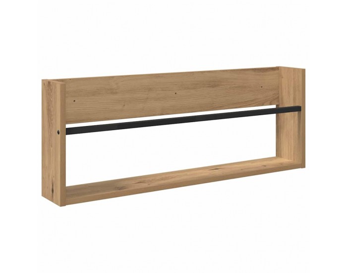 Sonata H Етажерка за списания 2 pcs Дъб 80 x 12 x 30 см Инженерно дърво