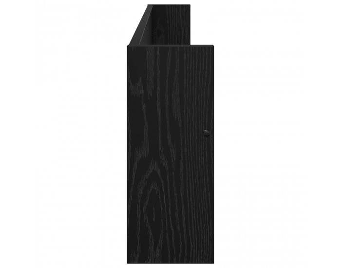 Sonata H Етажерка за списания с рафт 2 pcs Черния дъб 100 x 12 x 30 см