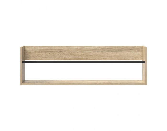 Sonata H Етажерка за списания с рафт 2 pcs Сонома дъб 100 x 12 x 30 см
