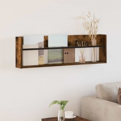 Sonata H Етажерка за списания Димян дъб 100 x 12 x 30 см Инженерно дърво - Hol