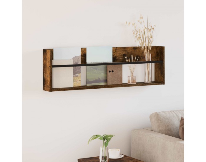 Sonata H Етажерка за списания Димян дъб 100 x 12 x 30 см Инженерно дърво